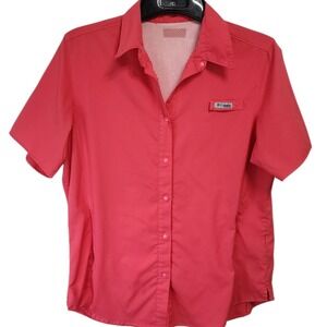Columbia Tamiami II UPF Fishing Button Down Short Sleeve Shirt